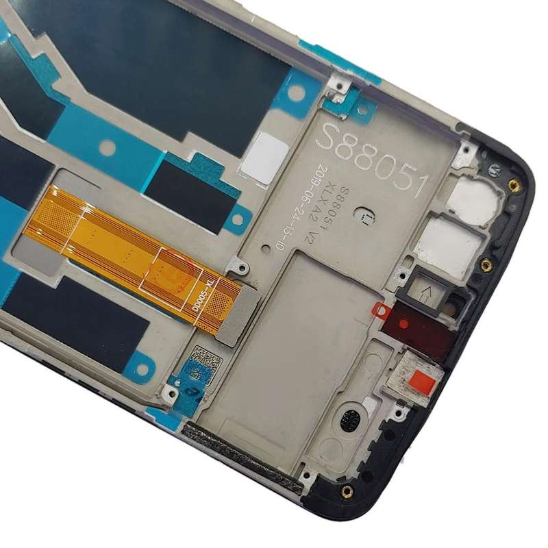 TFT LCD Screen for OPPO A5 / A3s Digitizer Full Assembly with Frame (Black)