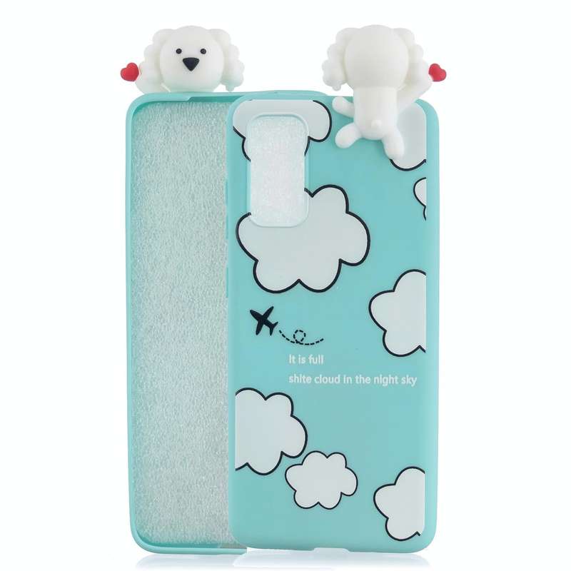 For Samsung Galaxy A33 5G Shockproof Cartoon TPU Phone Case(Clouds)