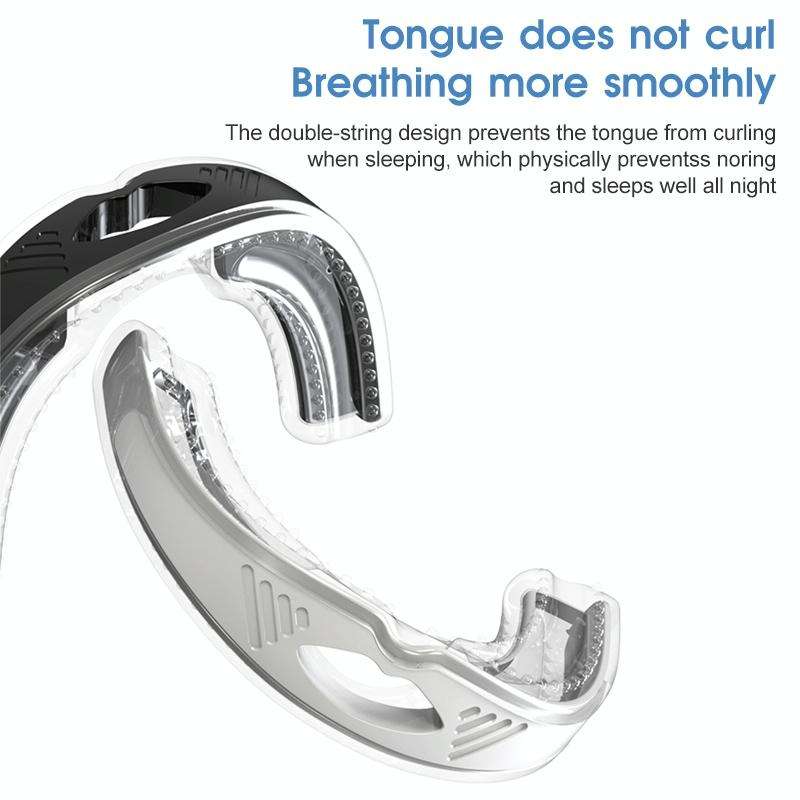 YJK100 Silicone + ABS Stop Snoring Device Anti Snore (White)