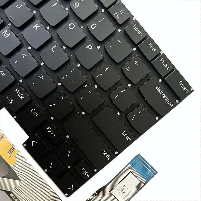 For Lenovo ThinkPad T14s Gen 3 21BR 21BS US Version Laptop Keyboard(Black)
