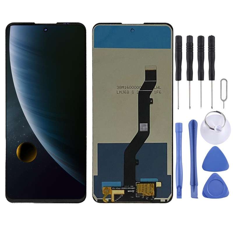 OEM LCD Screen for ZTE Blade V30 9030 with Digitizer Full Assembly (Black)