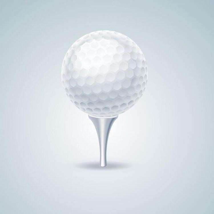 Synthetic Rubber Driving Range Golf Balls, Double Layer Blank Elastic Golf Balls
