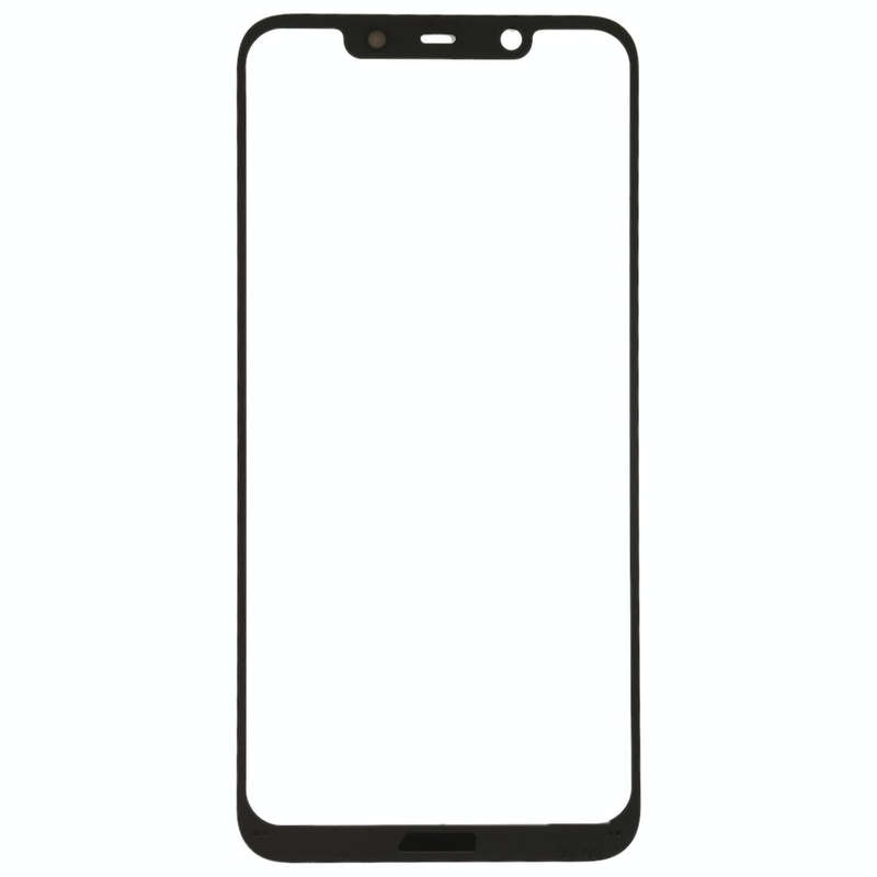Front Screen Outer Glass Lens for Nokia X7 / 8.1 / 7.1 Plus TA-1131(Black)