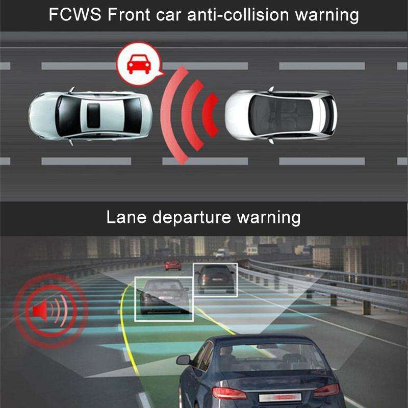 Z30 WiFi Dual-lens HD 2160P Non-light Night Vision 360-degree Panoramic Driving Recorder, GPS Ver...