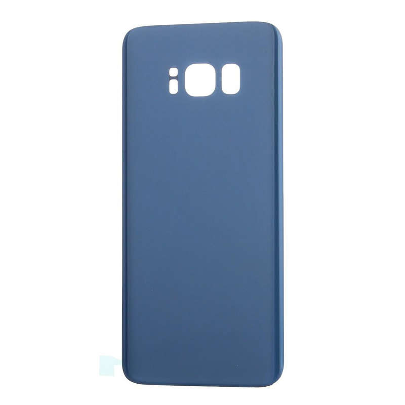 For Galaxy S8 Original Battery Back Cover (Coral Blue)