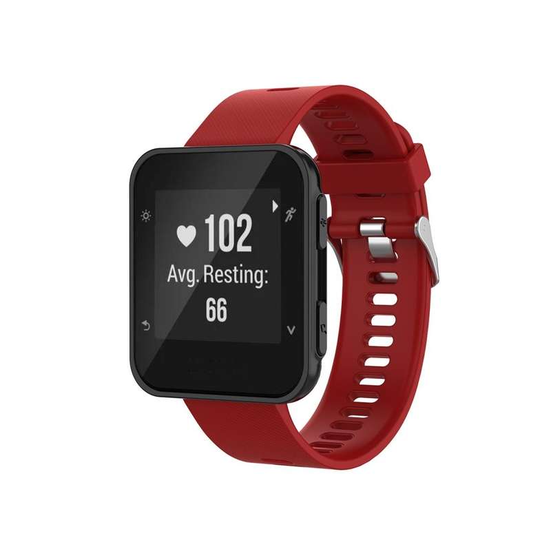 For Garmin ForeAthlete 35J / Forerunner 35J Silicone Watch Band(Red)