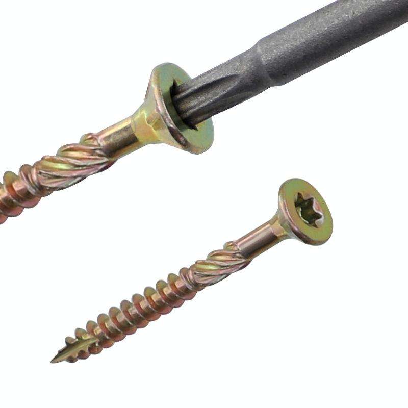 RUITOOL T25 100pcs Woodworking Screws Torx Self Tapping Screws 4.5 x 45mm