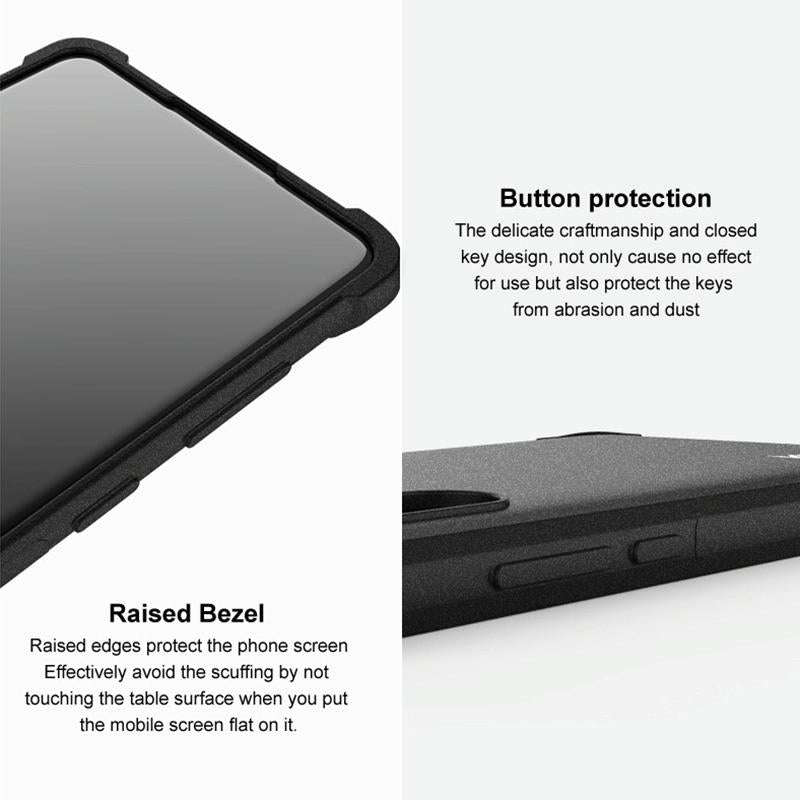 For ZTE nubia Red Magic 8 Pro 5G imak Shockproof Airbag TPU Phone Case(Matte Grey)
