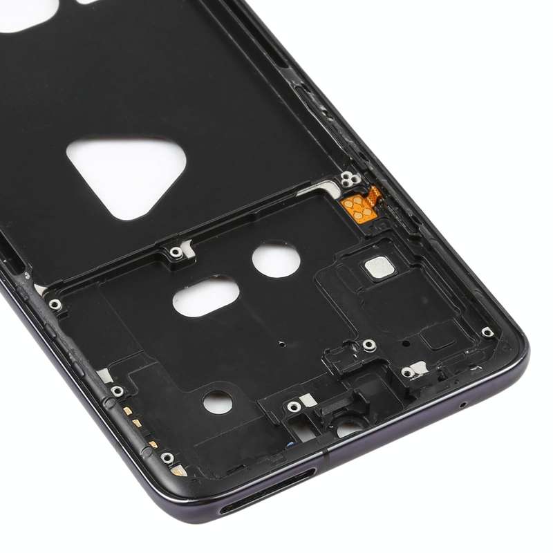 For Samsung Galaxy A90 5G SM-A908B  Middle Frame Bezel Plate (Black)