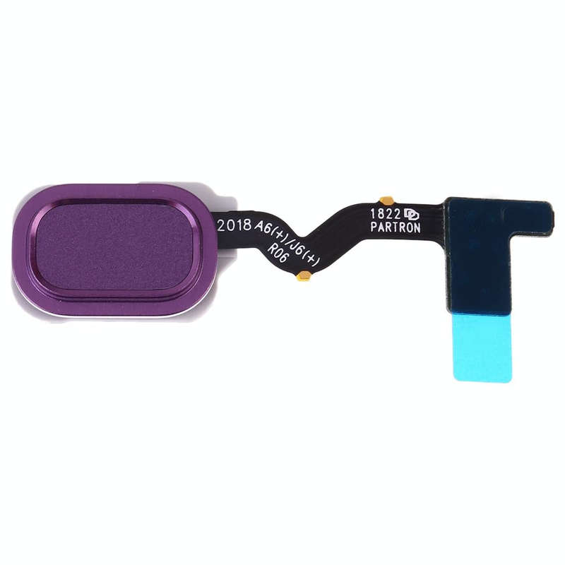 For Galaxy J6 (2018) SM-J600F/DS SM-J600G/DS Fingerprint Sensor Flex Cable(Purple)