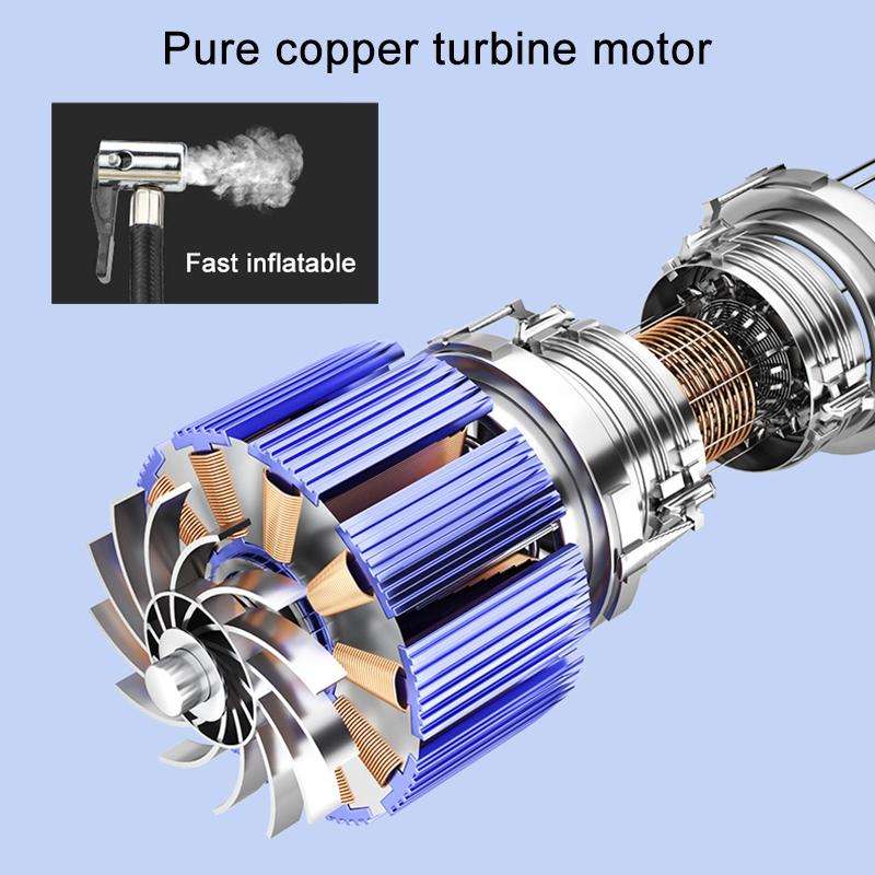 12V Portable Car Tire Air Pump Style:Mechanical Version