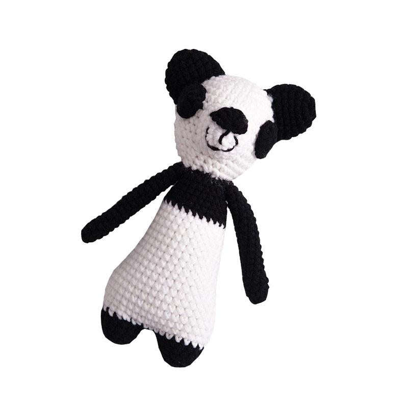 Baby Photo Ornaments Knitted Wool Small Animal Making Photography Costumes(Panda)
