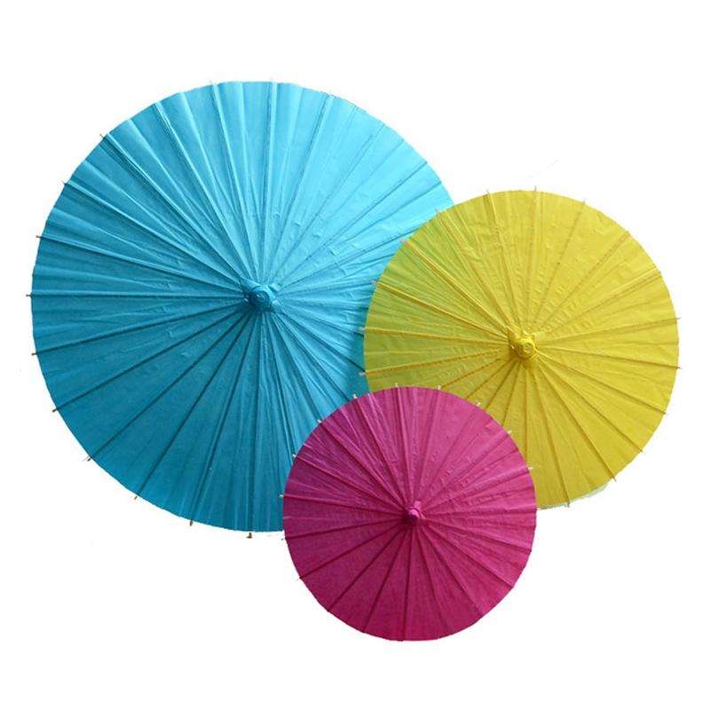 Indoor Aerial Creative Background Layout Corridor Classroom Paper Umbrella Hanging Wall Decoratio...