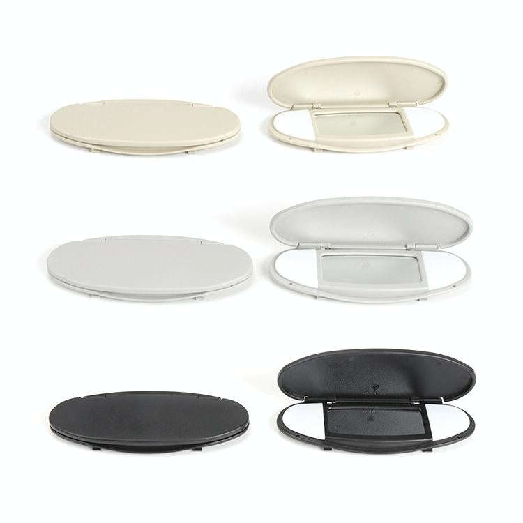 Car Sunshade Makeup Mirror Sun Visor for BMW mini R50R56, Left Driving (Beige)