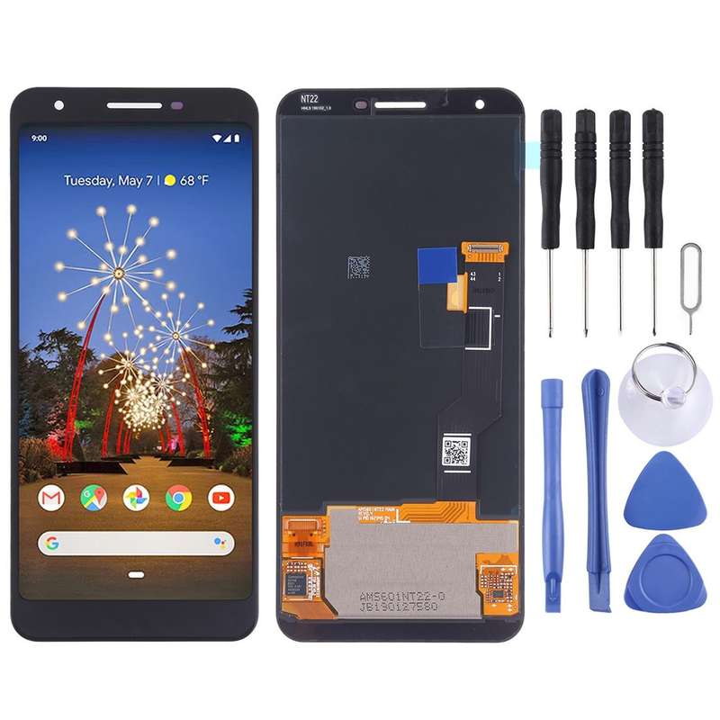 OEM LCD Screen for Google Pixel 3a XL with Digitizer Full Assembly (Black)