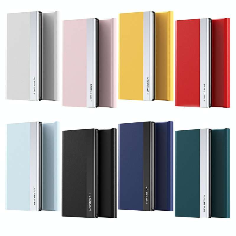 For Samsung Galaxy S21 FE Side Electroplated Magnetic Ultra-Thin Horizontal Flip Leather Case wit...