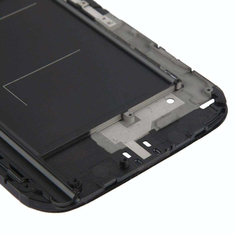 For Galaxy Note II / N7100 LCD Middle Board with Button Cable,  (Black)