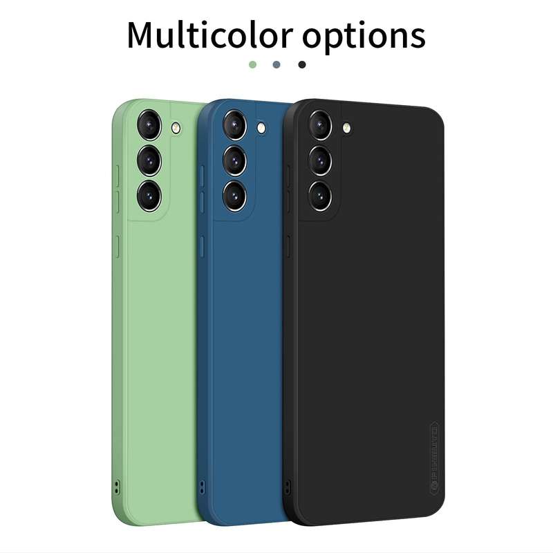 For Samsung Galaxy S21+ 5G PINWUYO Touching Series Liquid Silicone TPU Shockproof Case(Black)