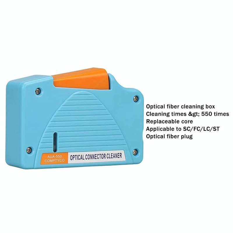 10 In 1 Optical Fiber Cleaning Tool Kit 1.25/2.5mm Fiber Cleaning Pen