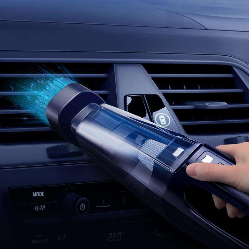 4 in 1 Car Vacuum Cleaner Portable Inflator Pump, Models: Wireless Pointer