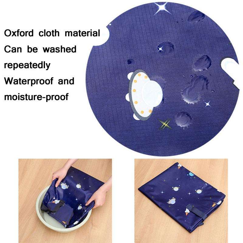 Oxford Cloth Quilt Moisture-Proof & Waterproof Storage Bag Zipper Portable Moving Luggage Bag, Sp...