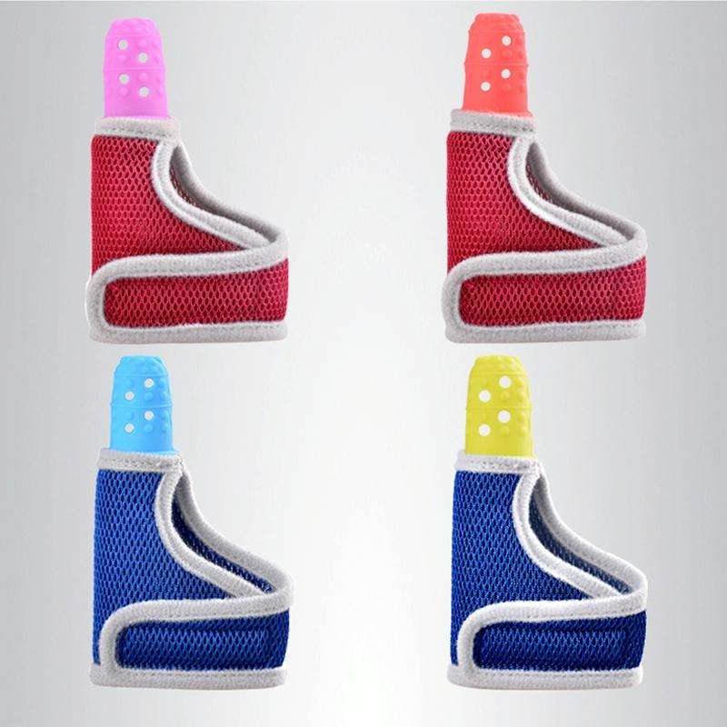 ZT001 Baby Silicone Molar Finger Cots Children Anti-Bite Hand Breathable Thumb Cots Teether Mater...