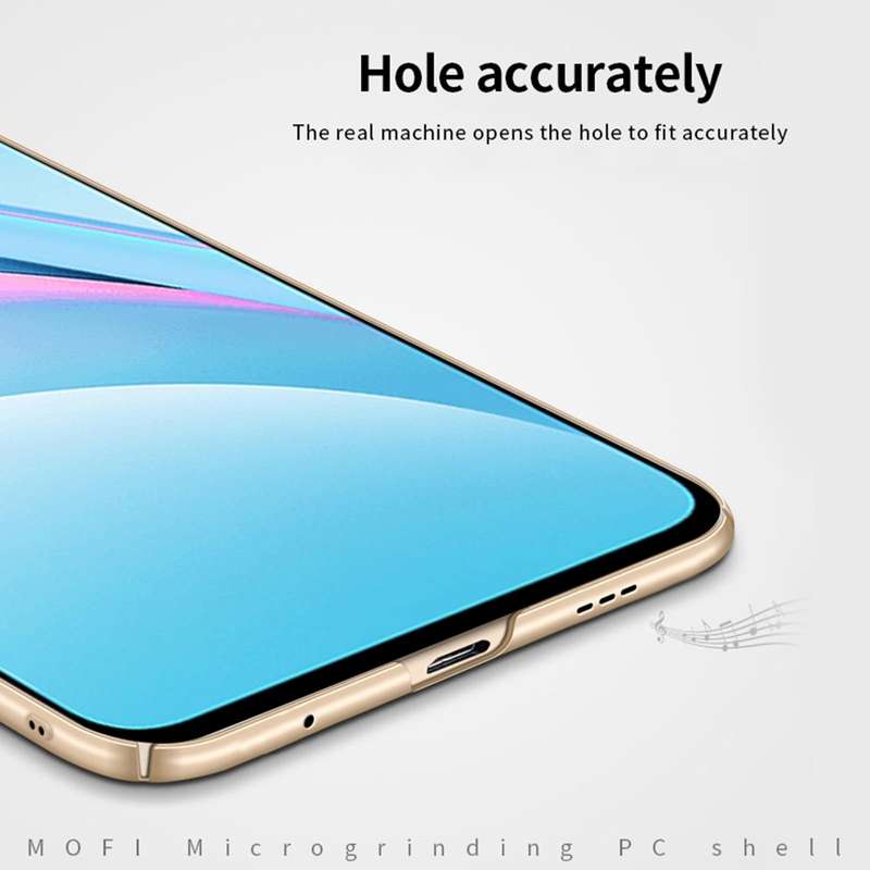 For Xiaomi Redmi 9T / Note9 4G / 9 Power MOFI Frosted PC Ultra-thin Hard Case(Black)
