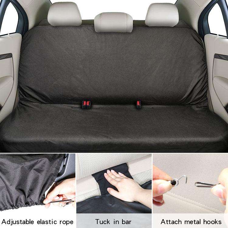 TIROL T26304 General Car Waterproof Oxford Cloth Rear Seat Protector Cover