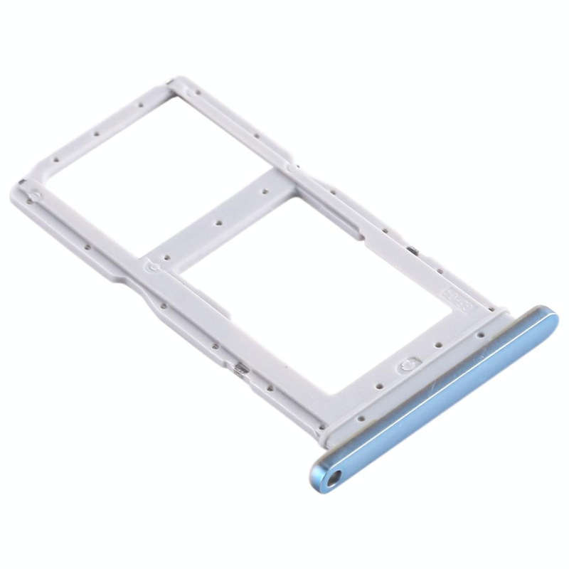 SIM Card Tray + SIM Card Tray / Micro SD Card Tray for Huawei Honor 9X / Honor 9X Pro(Baby Blue)