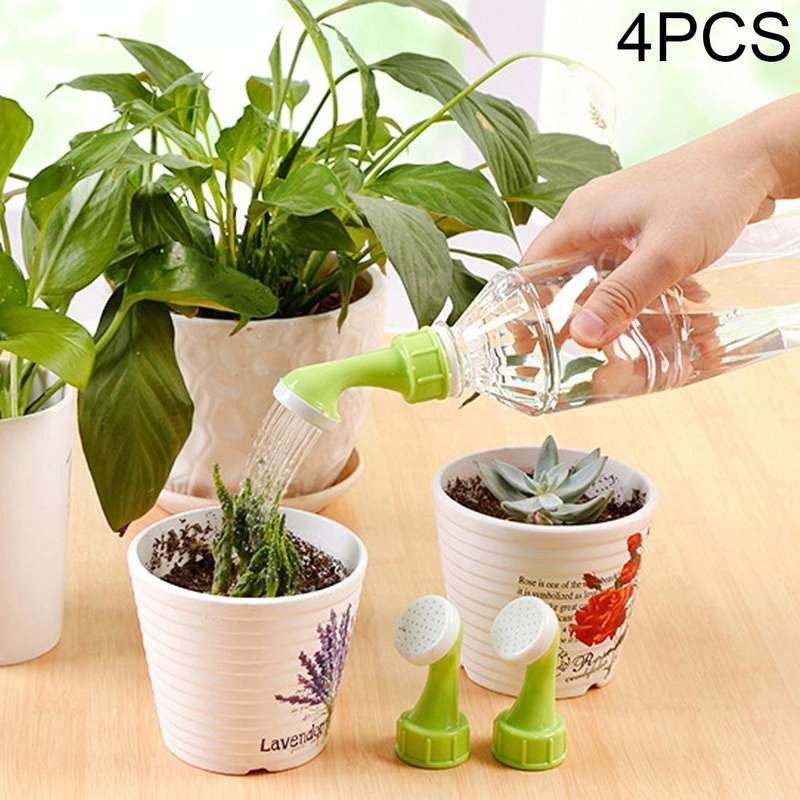 4 PCS Hand Held Portable Water Spray Nozzle Creative Horticultural Flower Supplies Home Potted Wa...
