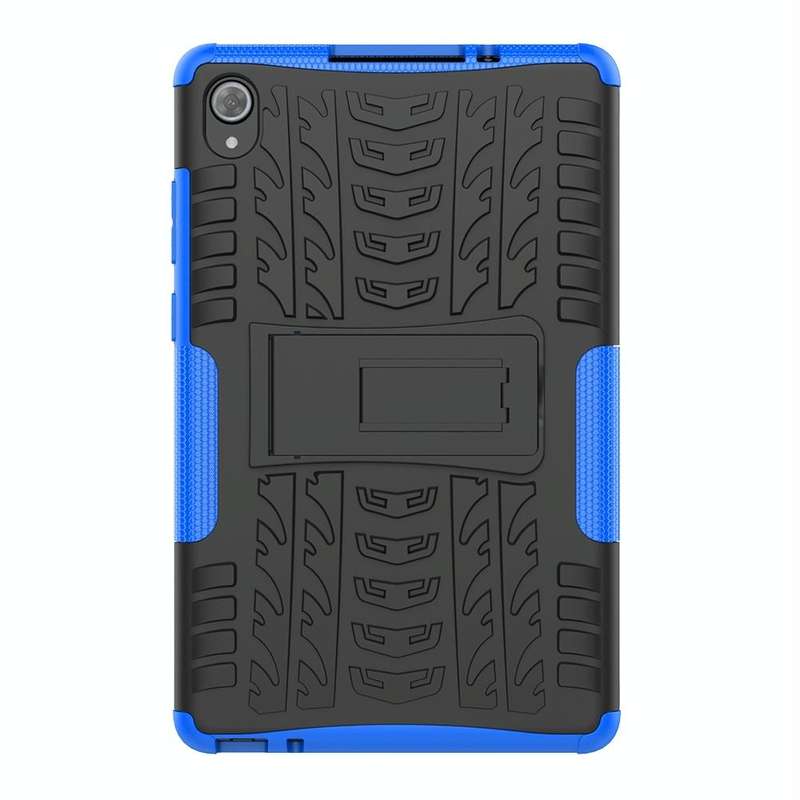 For Lenovo Tab M8 (2020) TB-8705F 8.0 inch Tire Texture Shockproof TPU+PC Protective Case with Ho...