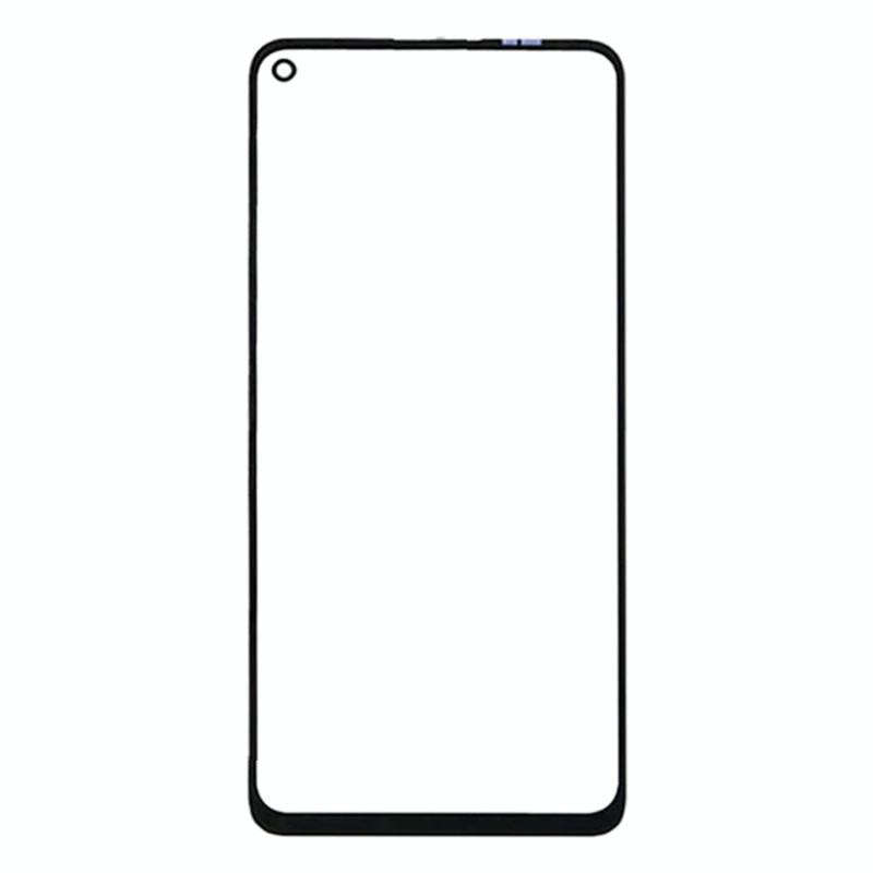 For OnePlus 8T Front Screen Outer Glass Lens (Black)