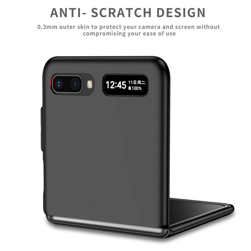 For Samsung Galaxy Z Flip 5G Armor Foldable Phone Case(Black)