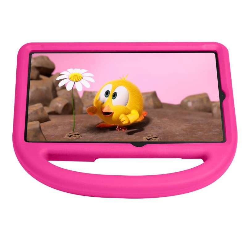 For Samsung Galaxy Tab S6 Lite P610 Sparrow Style EVA Children Tablet Case(RoseRed)