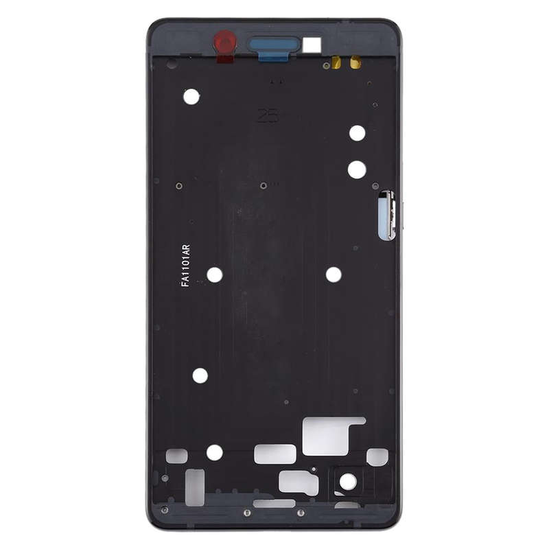 Front Housing LCD Frame Bezel Plate for Nokia 7 TA-1041 (Black)