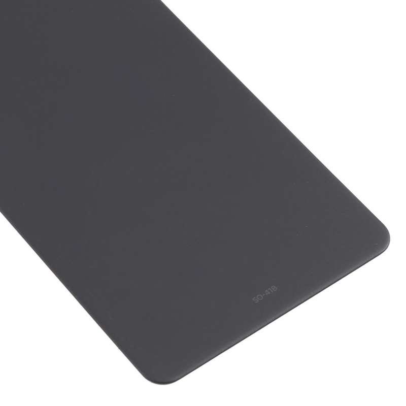 Battery Back Cover with Camera Lens Cover for Sony Xperia Ace II SO-41B(Black)