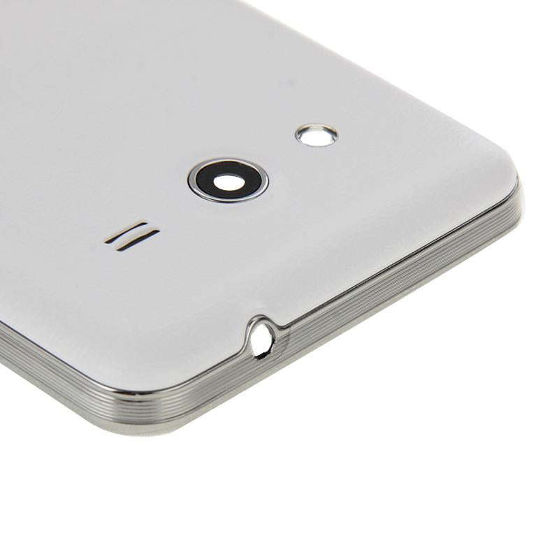 For Galaxy Core 2 / G355 Full Housing Cover (Middle Frame Bezel + Battery Back Cover) + Home Butt...