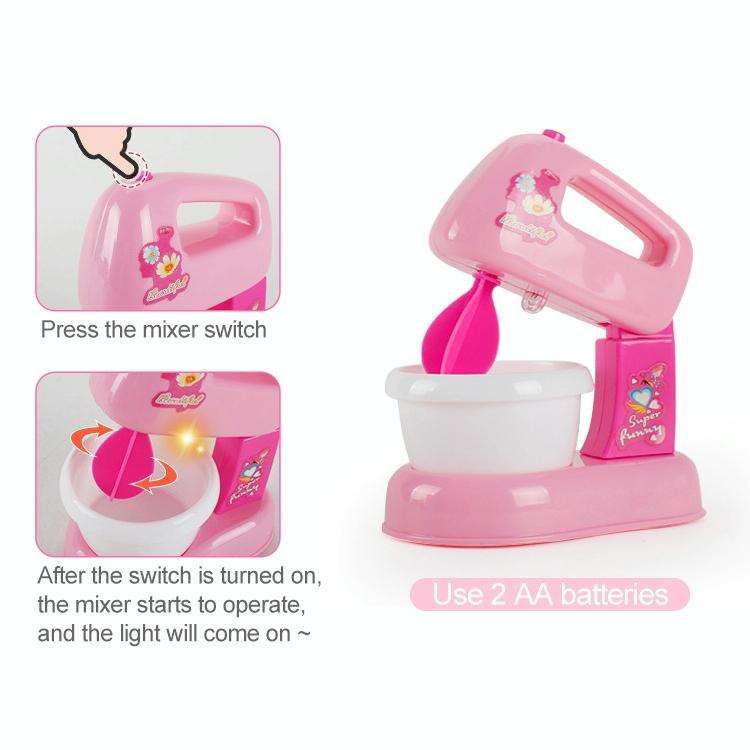 Mini Blender Pretend Play Children Simulation Appliances Toys