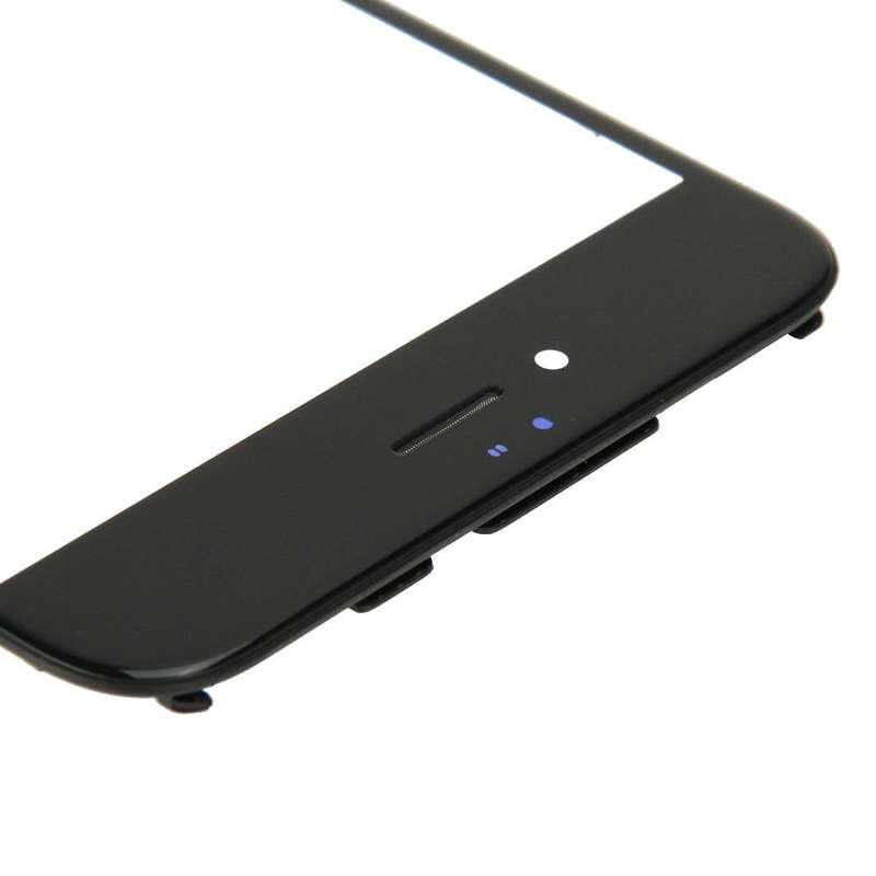 2 in 1 for iPhone 6 (Front Screen Outer Glass Lens + Frame)(Black)