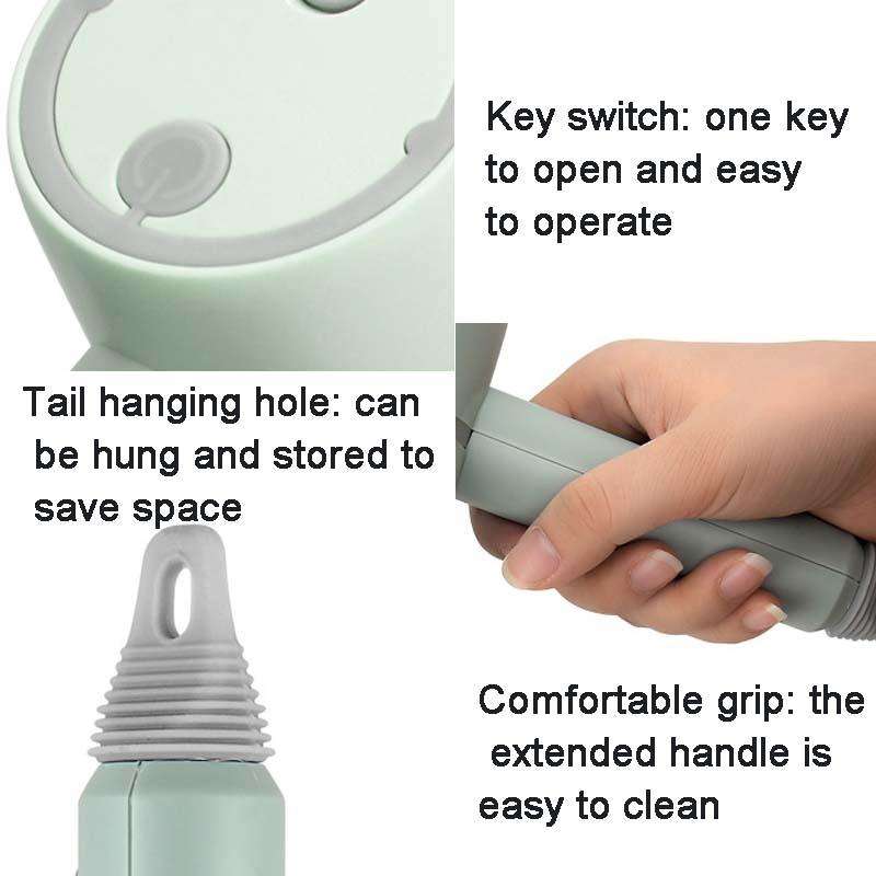 Wireless Electric Cleaning Brush USB Rechargeable Kitchen Bathtub Tile Cleaning Brushes Green 120...