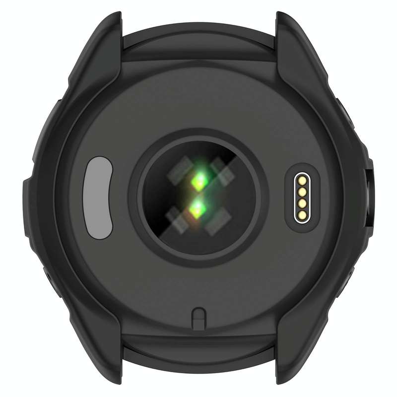 For Garmin Forerunner 965 Armor Hollow Watch Protective Case(Black)