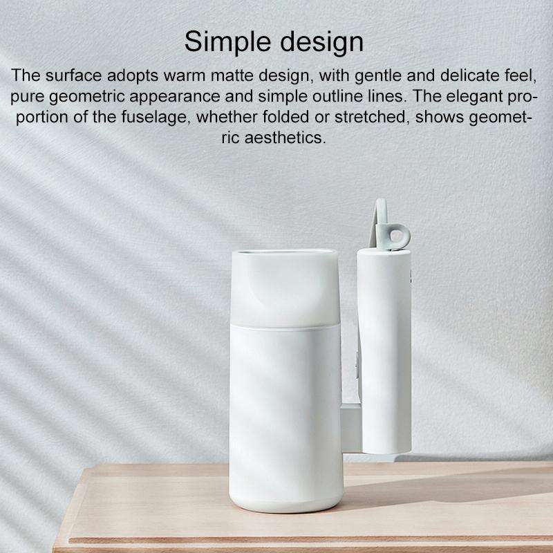 Original Xiaomi Mijia H100 Negative Ion Portable Electric Hair Dryer, US Plug(White)