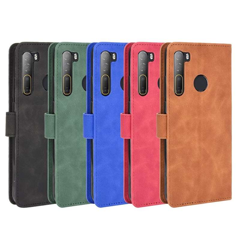 For LG Stylo 6 Solid Color Skin Feel Magnetic Buckle Horizontal Flip Calf Texture PU Leather Case...