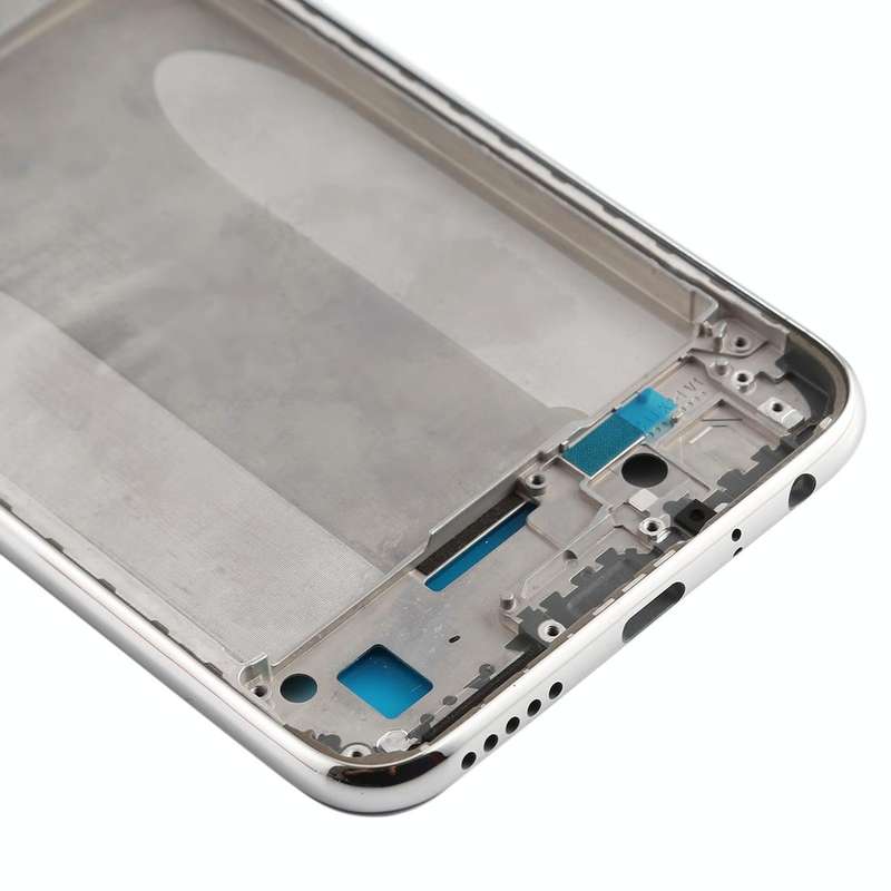 Front Housing LCD Frame Bezel Plate for Xiaomi Redmi Note 8(Silver)