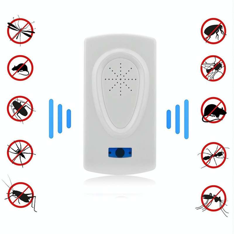 Ultrasound Mouse Cockroach Pest Repeller Device Insect Rats Spiders Mosquito Killer Pest Control ...