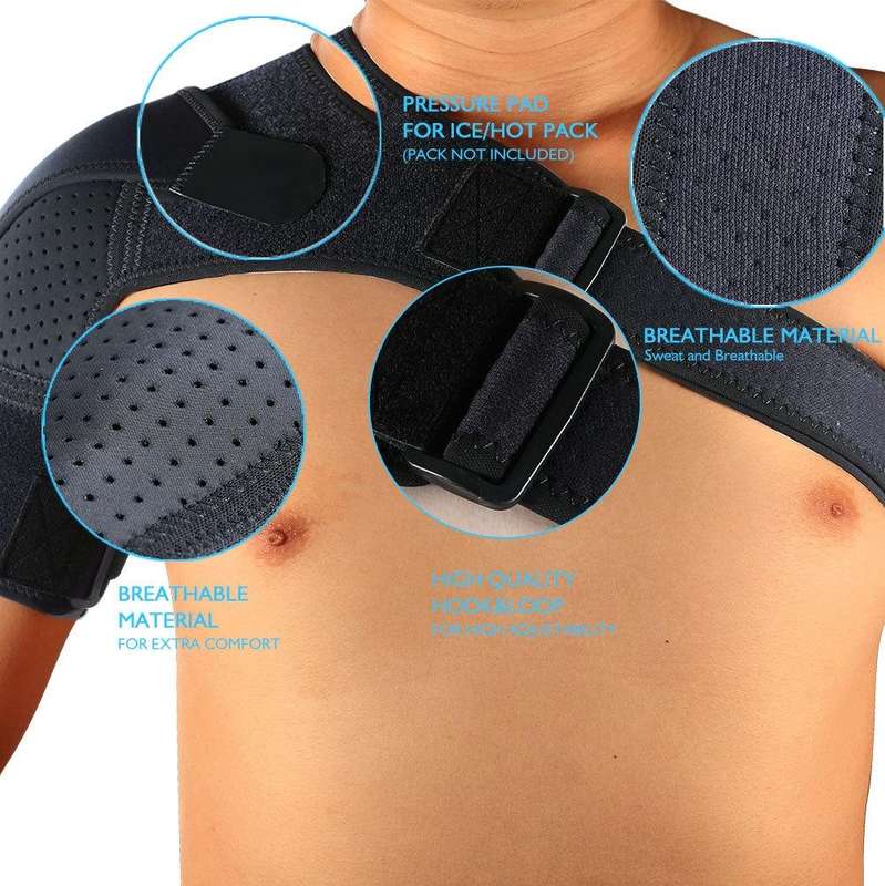 G06 Four-Direction Adjustable Pressure And Breathable Shoulder Pad Sports Protective GearStyle: O...