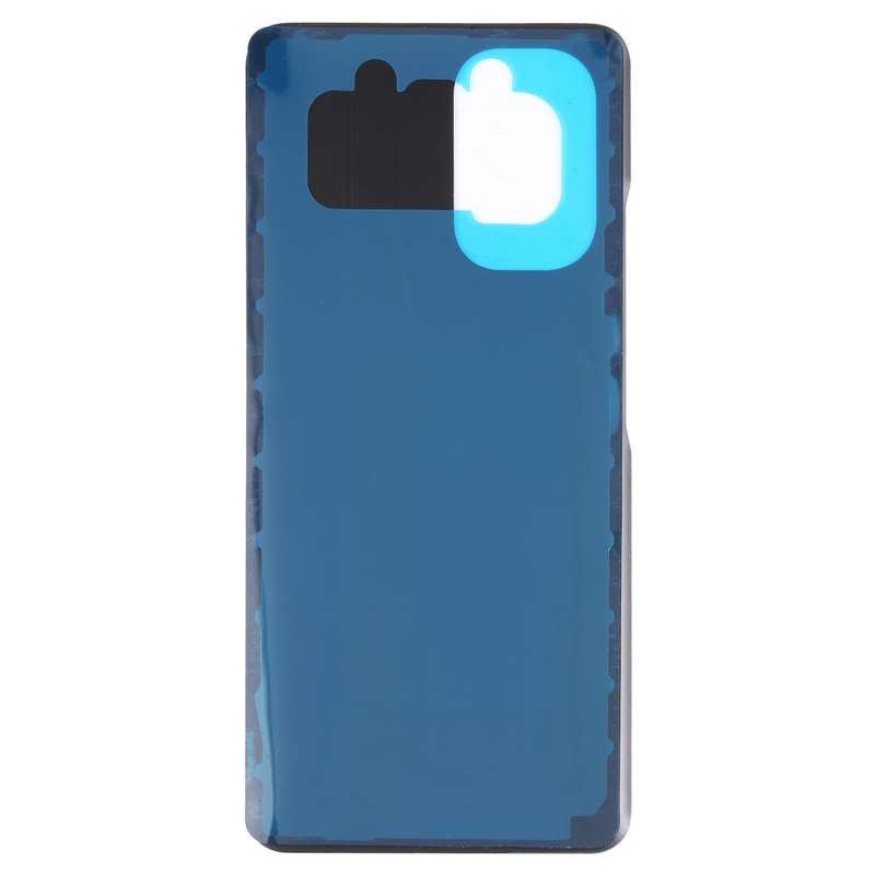 Glass Battery Back Cover for Xiaomi Poco F3(Black)