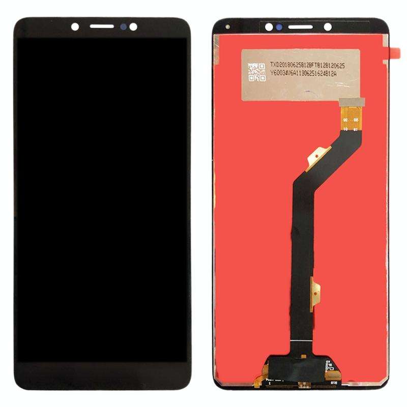 TFT LCD Screen for Tecno Spark Youth KA6 with Digitizer Full Assembly (Black)