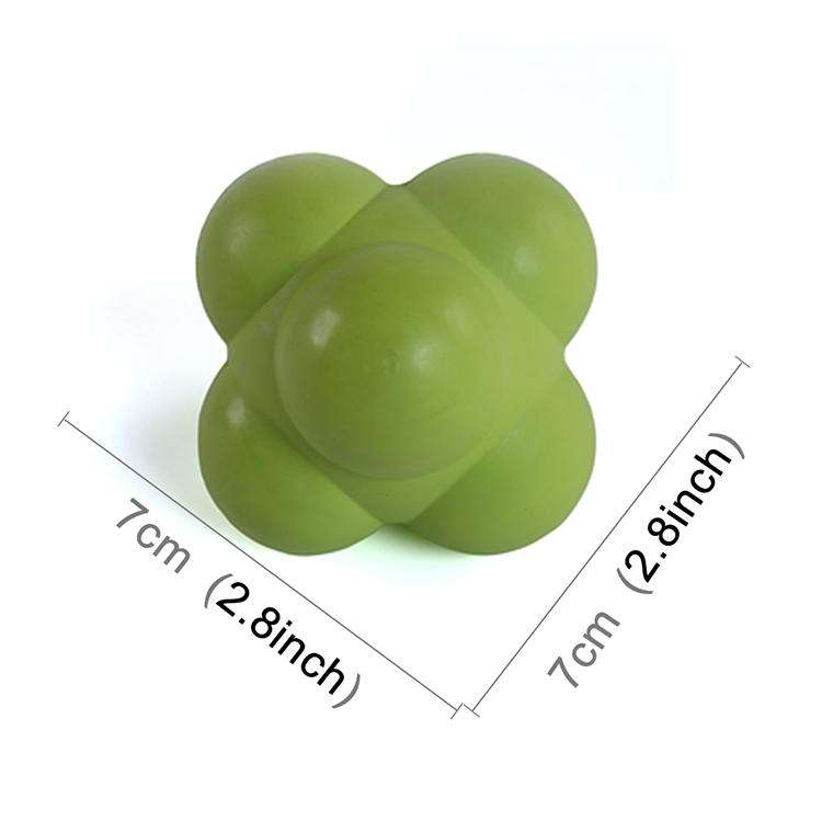 Hexagonal Reaction Ball Quickness and Agility Training Ball, Training Hand and Eye Coordination(G...