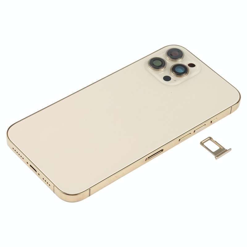 Battery Back Cover (with Side Keys & Card Tray & Power + Volume Flex Cable & Wireless Charging Mo...